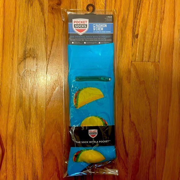 COPY - NWT Pocket socks size large - Picture 4 of 11